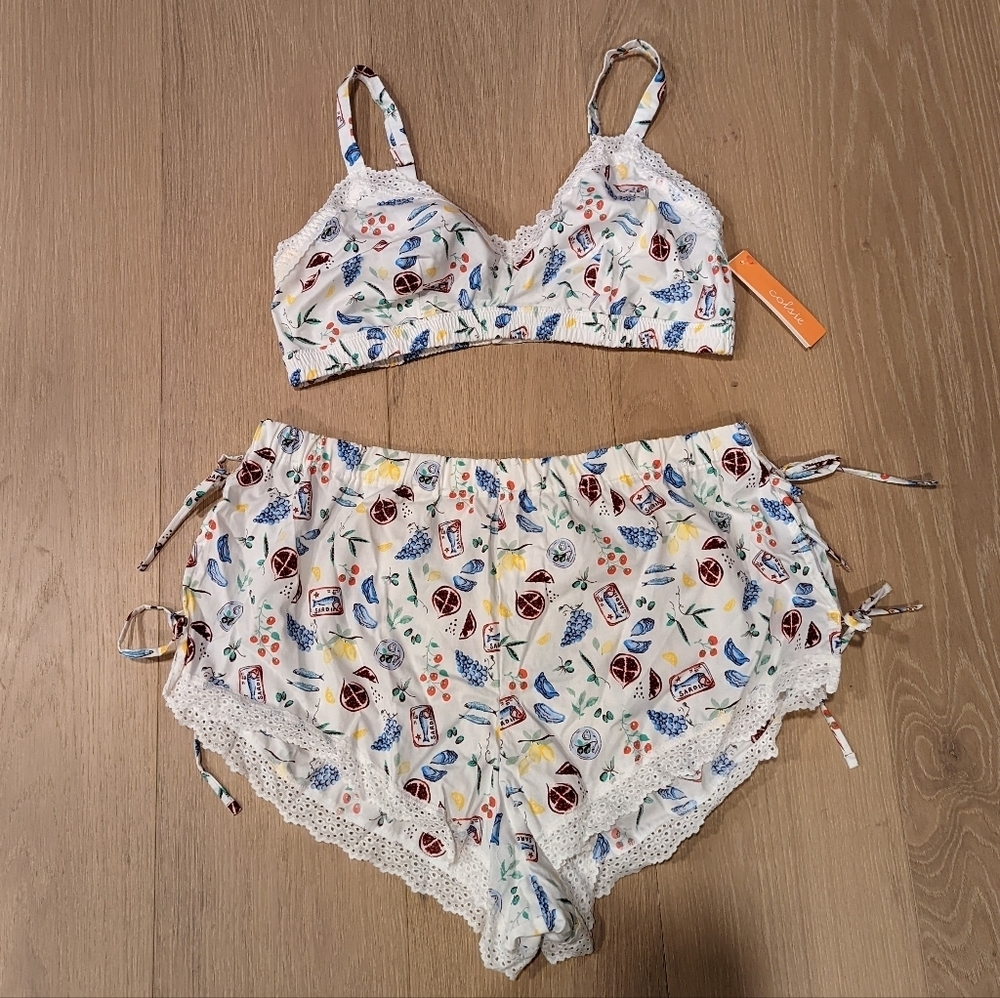 Costal Italian Women's Intimate Set